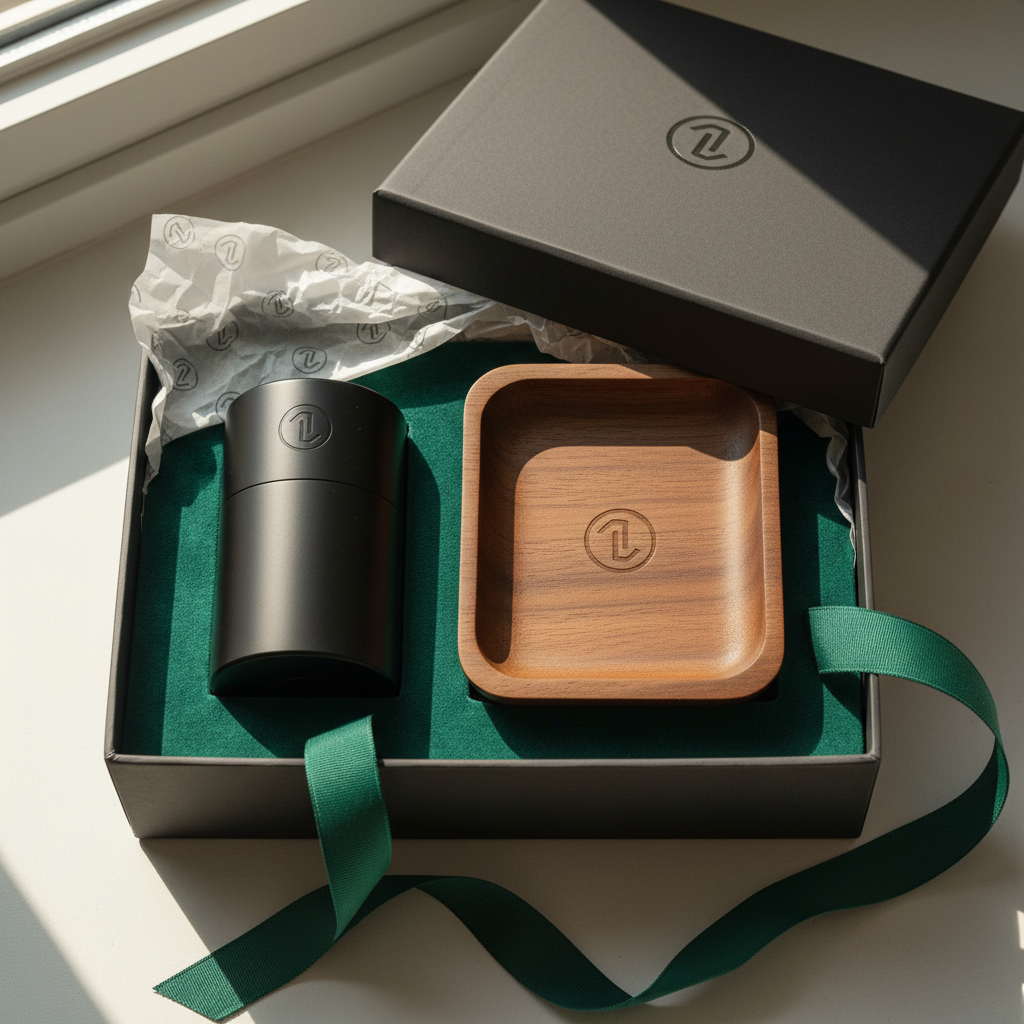 Custom branding and packaging
