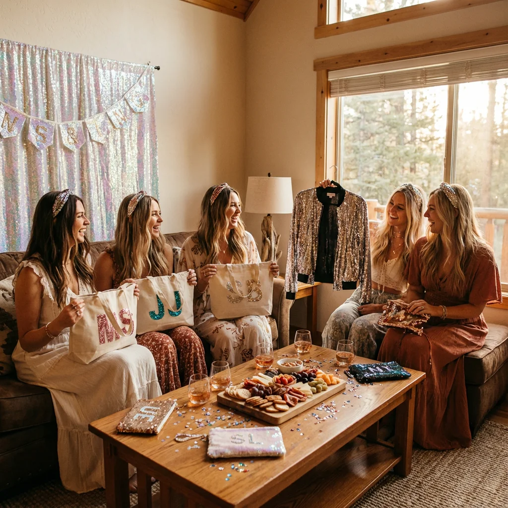 How to Plan the Perfect Bachelorette Party with Custom Sequin Gifts