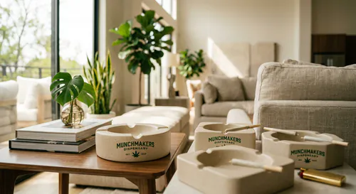 Custom Ashtrays for Dispensaries: Materials, Printing Methods, and Brand Impact