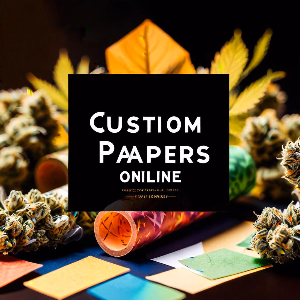 A designer working on custom papers online with colorful designs.