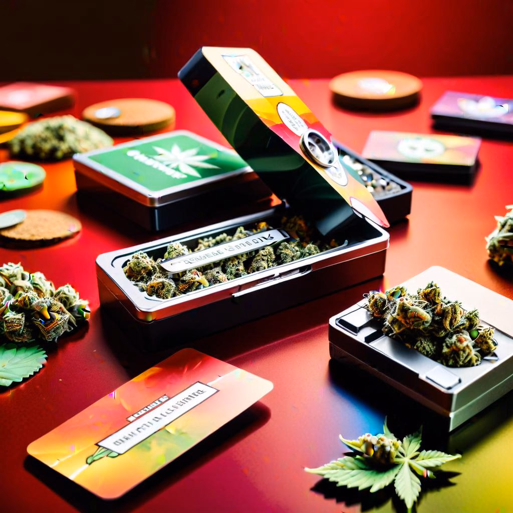 Custom branded cannabis accessories