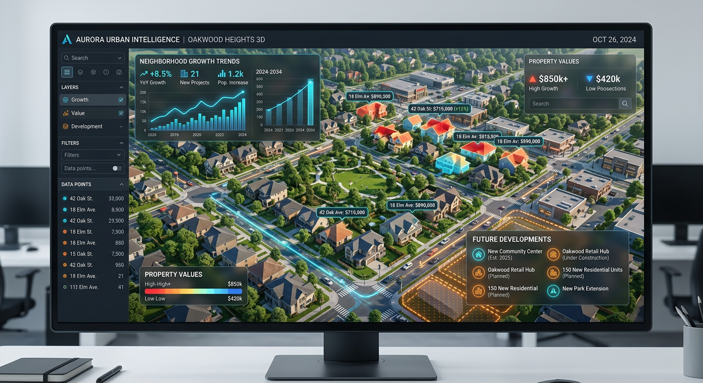 Interactive Maps for Real Estate: Visualizing Neighborhood Growth ...