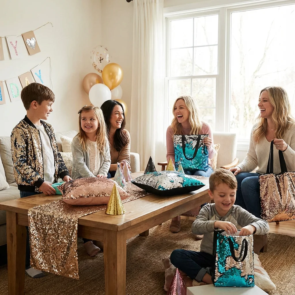 Kids Birthday Party Ideas: Fun with Flip Sequins