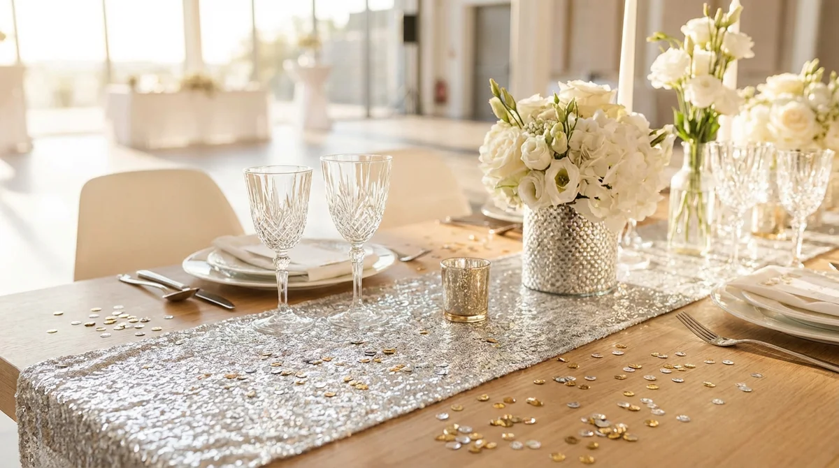 Wedding Planning: Sequin Decorations for Your Big Day