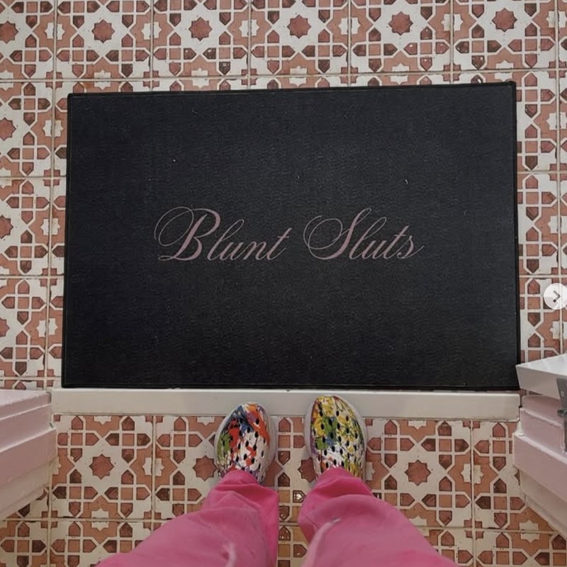 BluntSluts welcome mat