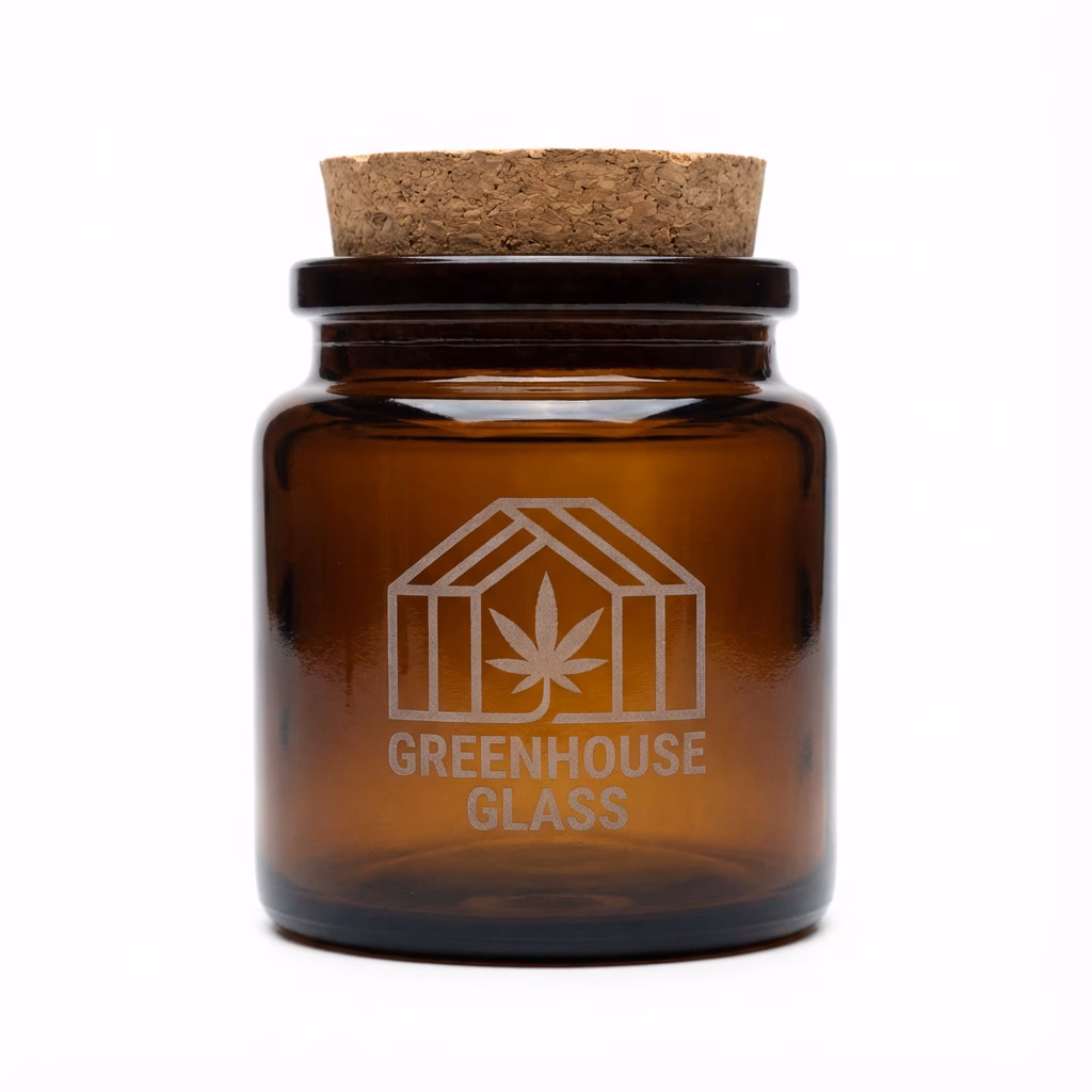 Glass Stash Jars