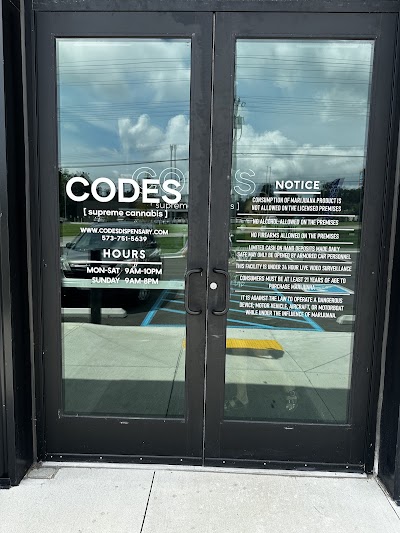 Codes Dispensary Jackson