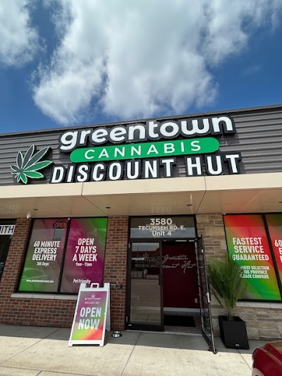 Greentown Cannabis Discount Hut - Central and Tecumseh #Cannabis delivery