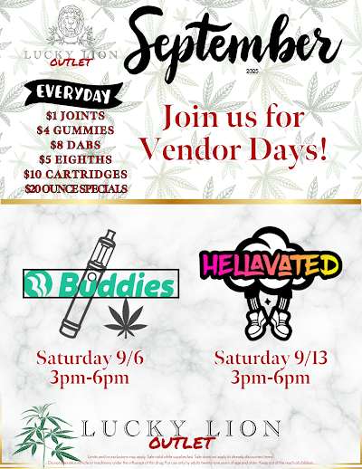 Lucky Lion Outlet Weed Dispensary Eugene