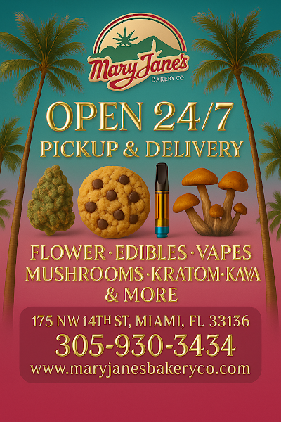 MARY JANE’S BAKERY CO 24 HOUR CBD THC SMOKE SHOP