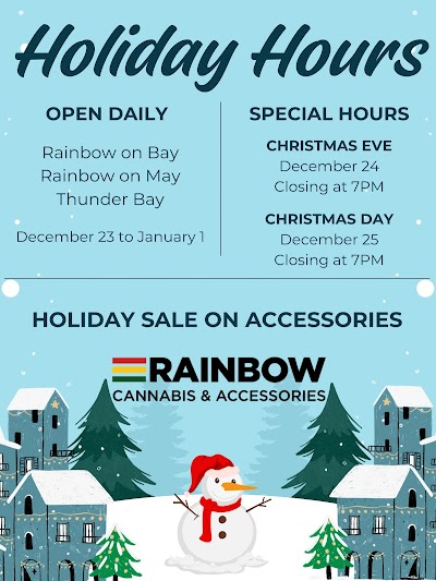 Rainbow Cannabis & Accessories | Rainbow on May