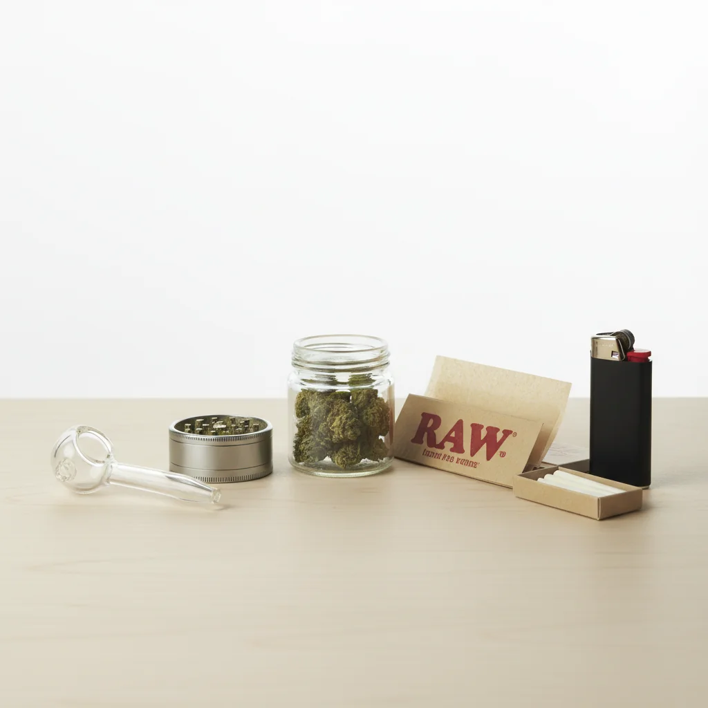 Comfortable welcoming setting for first time cannabis users