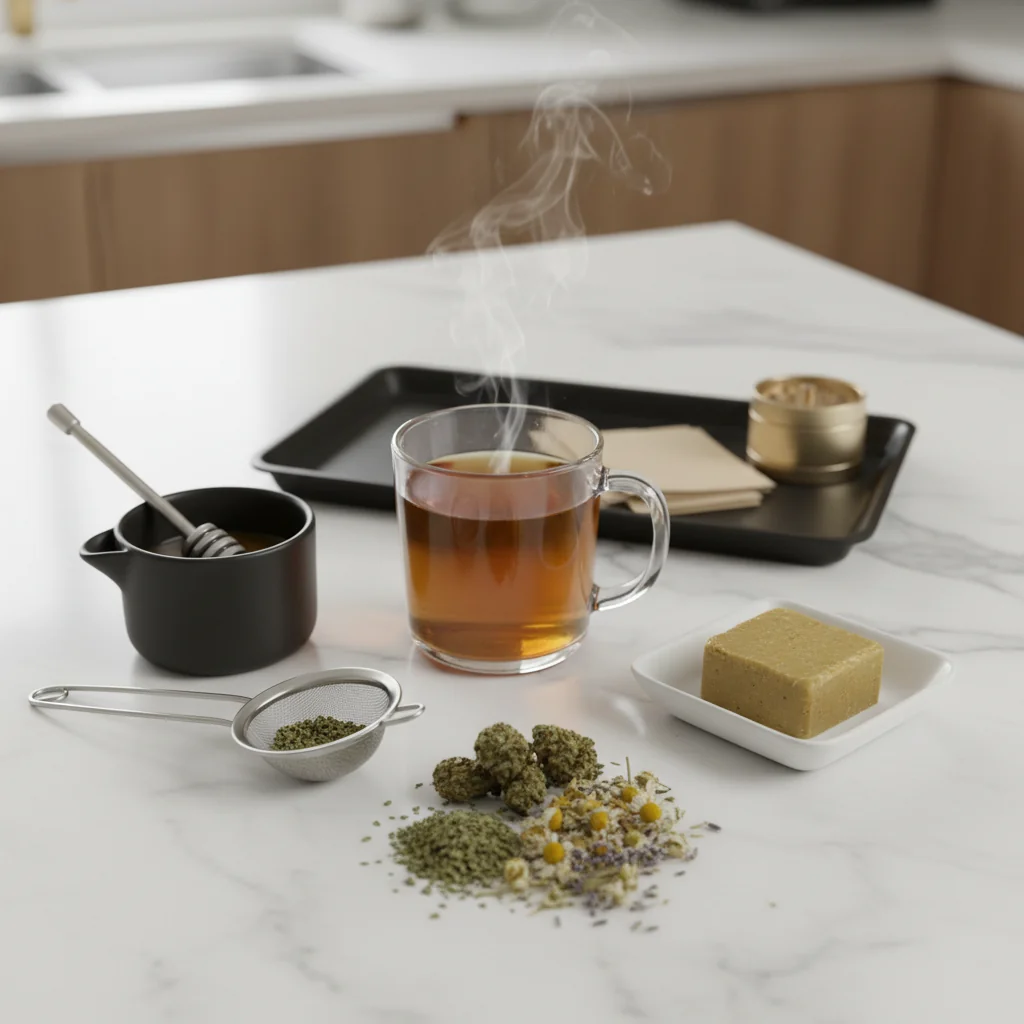 Hero image for How to Make Cannabis Tea: Infused Hot Beverage Recipes