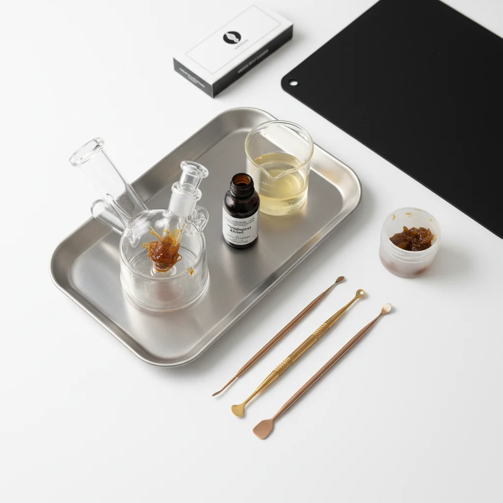 Hero image for How to Clean a Dab Rig: Remove Reclaim and Buildup