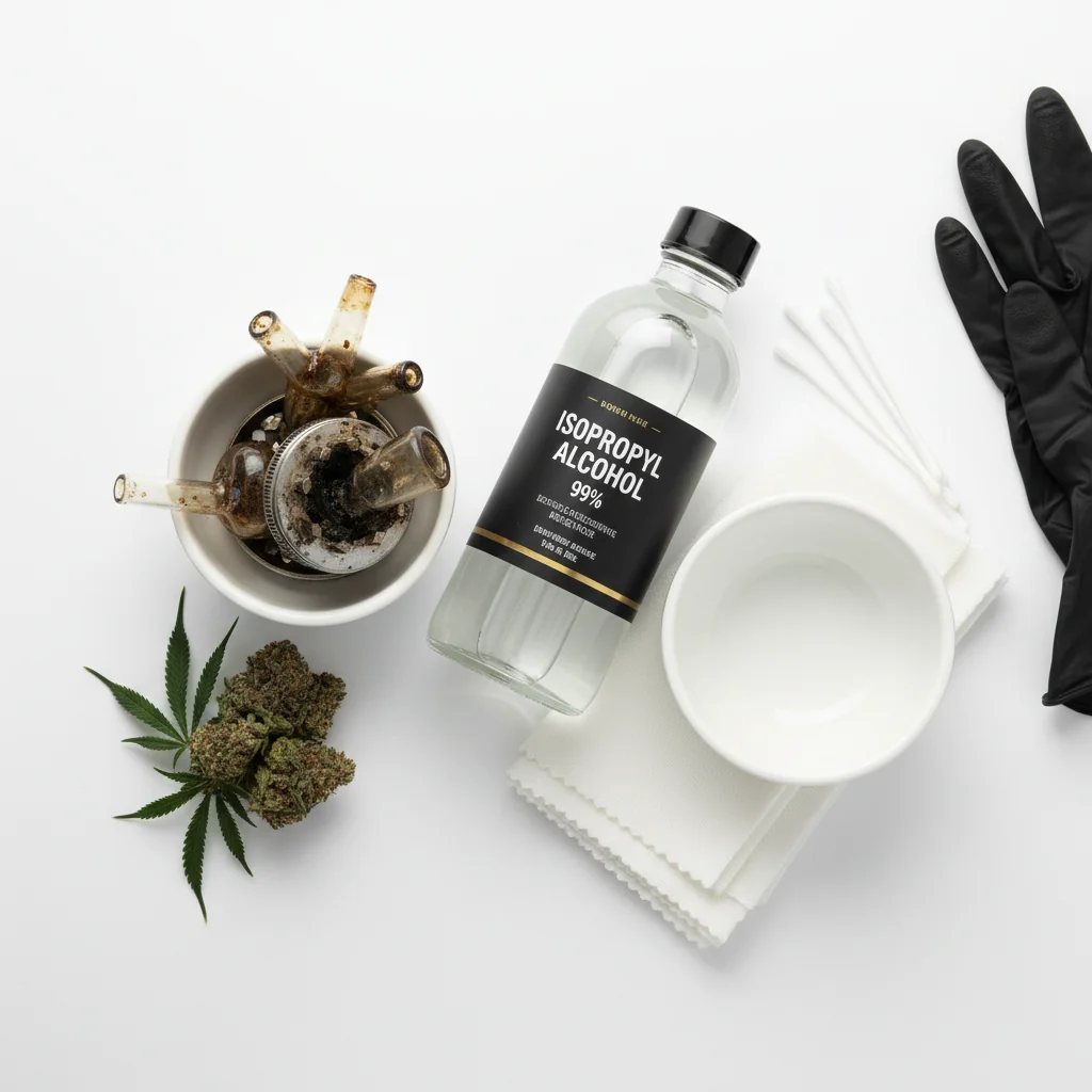 Hero image for Isopropyl Alcohol for Cannabis Accessories: Complete Guide