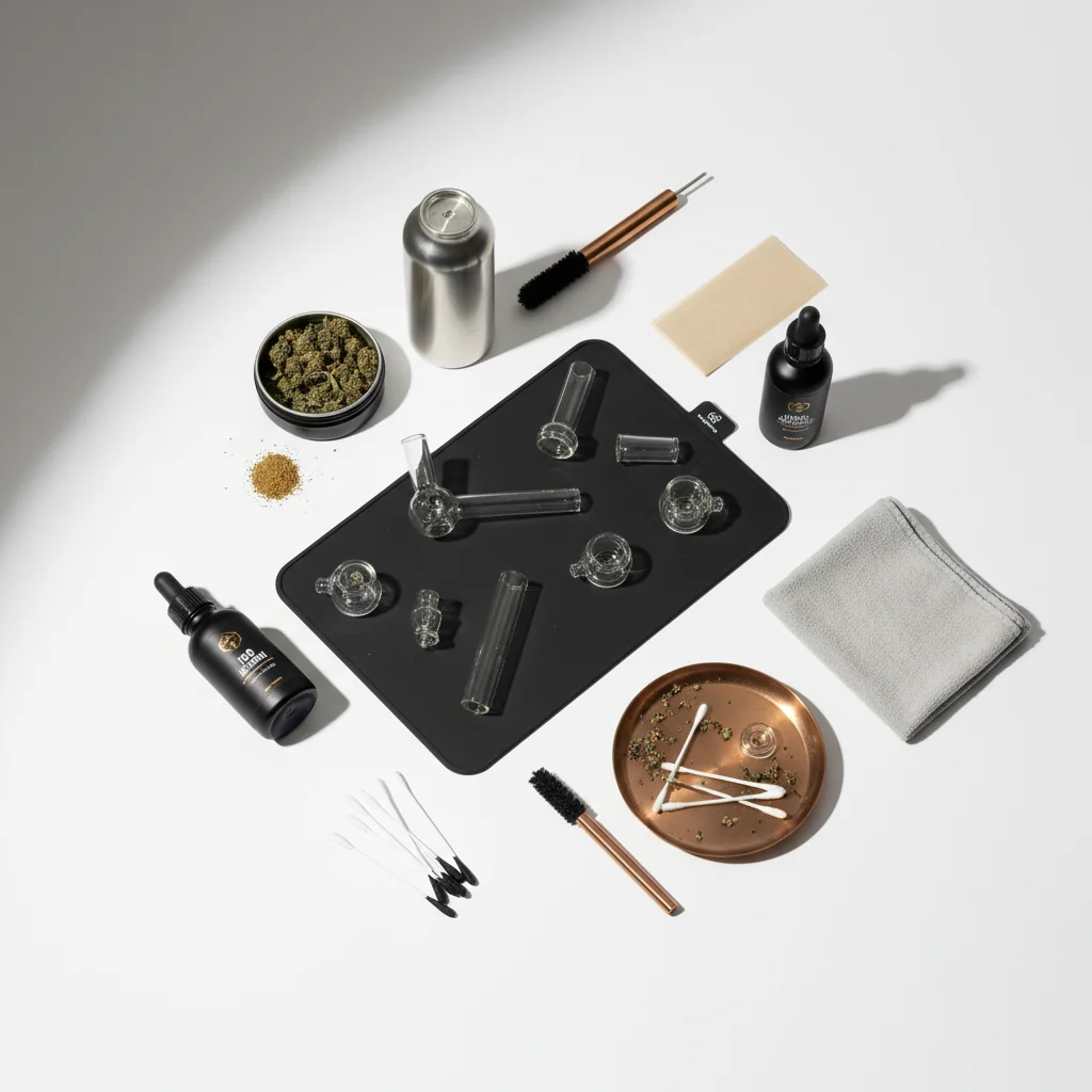 Hero image for Quick Cannabis Accessory Cleaning Hacks: 5-Minute Methods