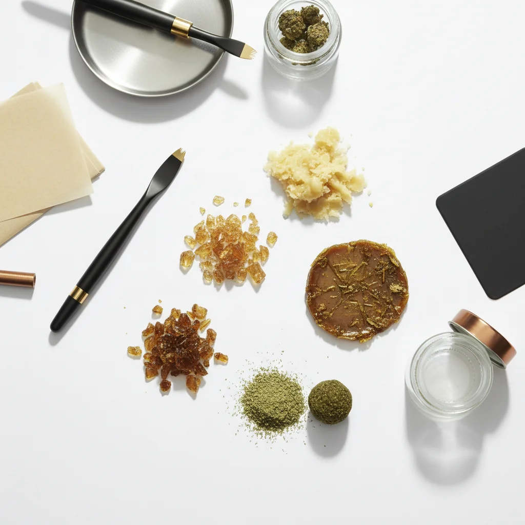 Types of Cannabis Concentrates: Shatter, Wax, Rosin & More
