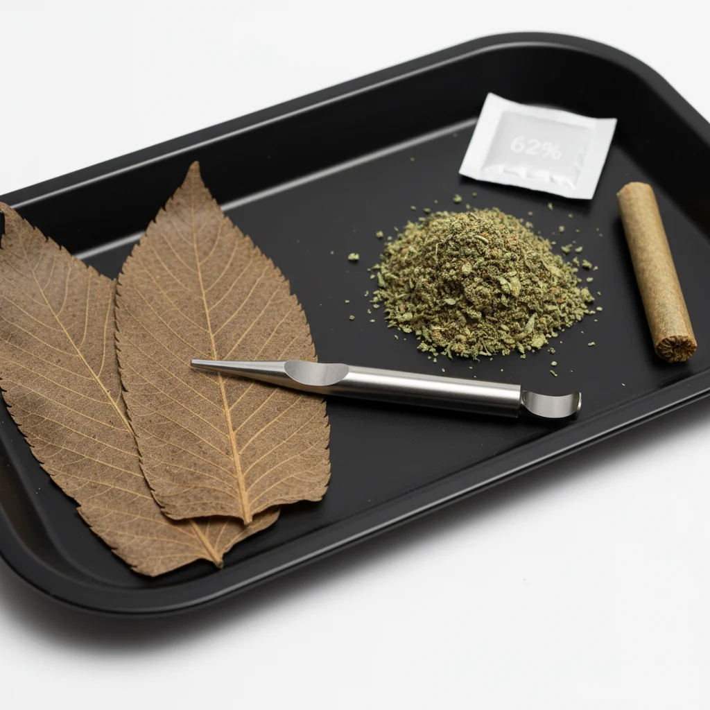 Hands rolling a blunt with cannabis and blunt wrap