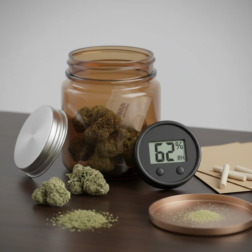 Hero image for Temperature and Humidity Guide for Cannabis Storage