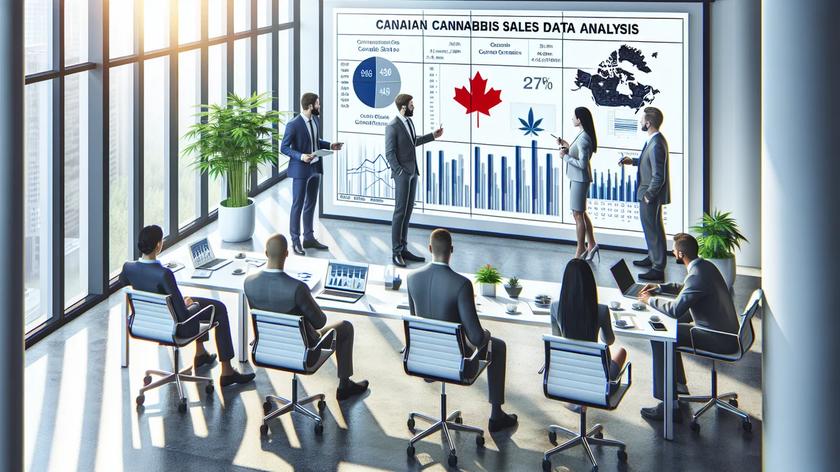 Canadian Cannabis Sales Hit C$440.5M in February Despite Monthly Dip