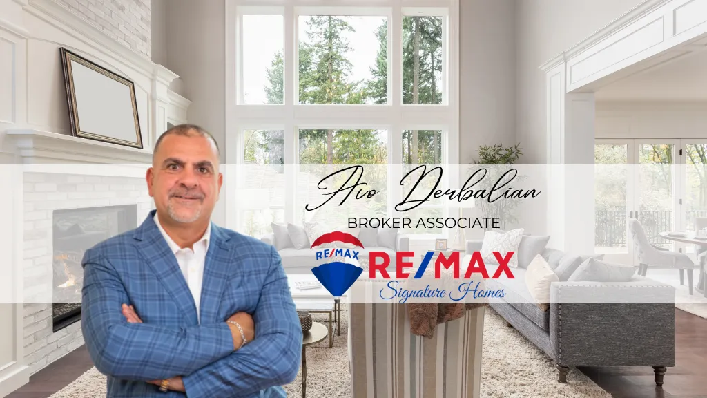 Avedis Derbalian - Broker Associate - RE/MAX Signature Homes