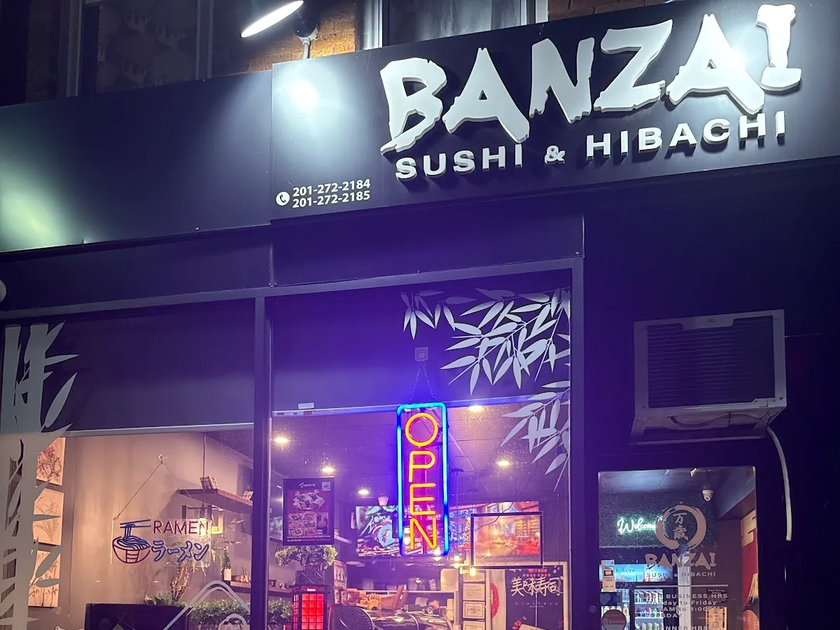 Banzai Sushi Japanese Restaurant Lyndhurst Nj