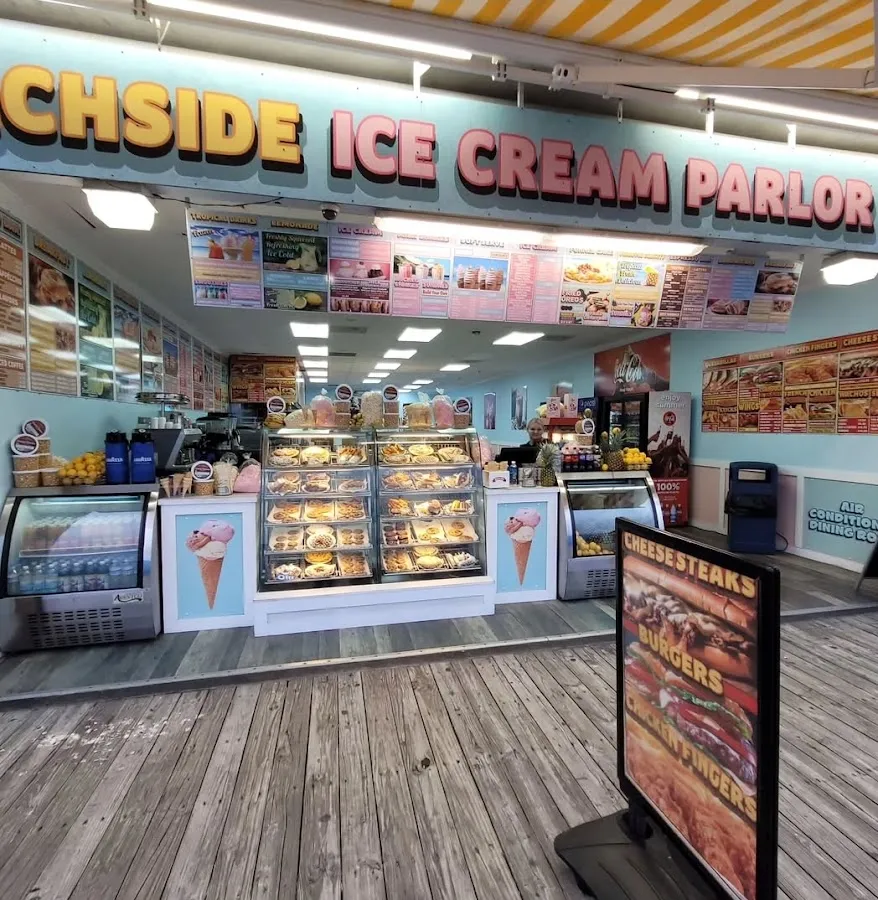 Beachside Ice Cream Parlor and Cafe Restaurant