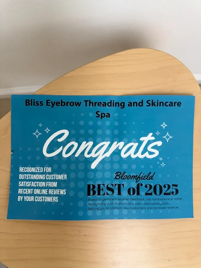 Bliss Eyebrow Threading and Skincare Spa photo 2