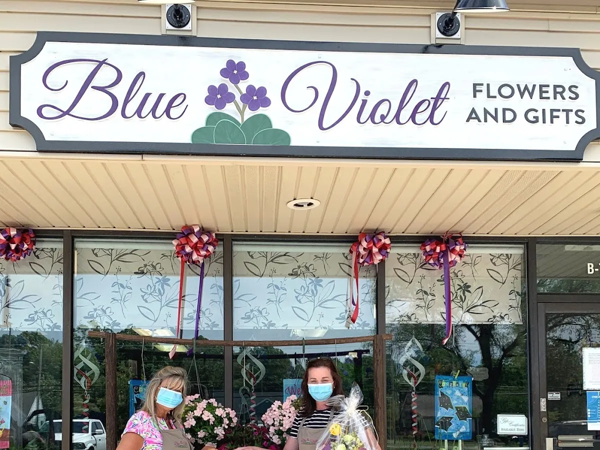 Blue Violet Flowers and Gifts