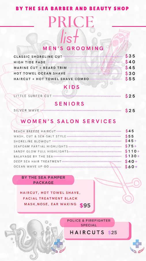 By The Sea BARBER & BEAUTY SHOP