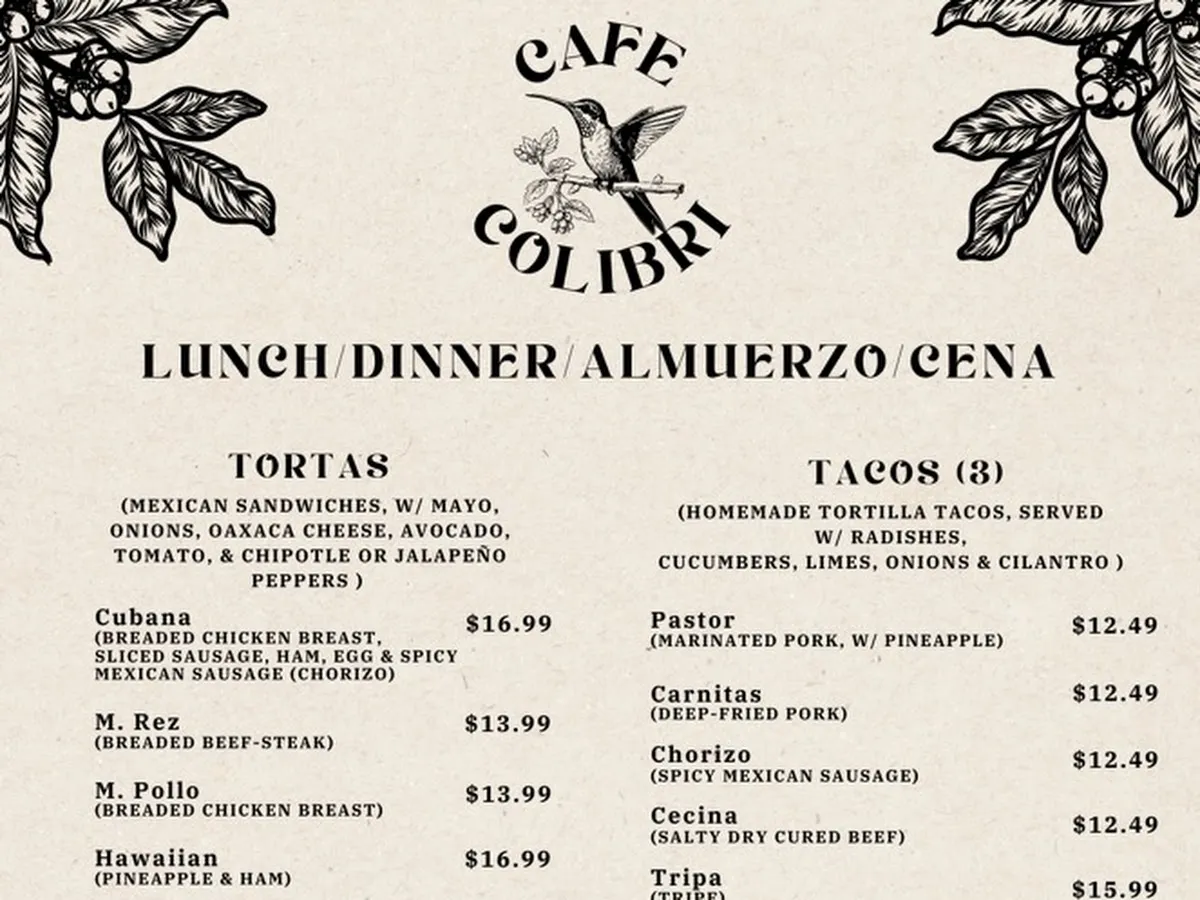 Café Colibri Restaurant