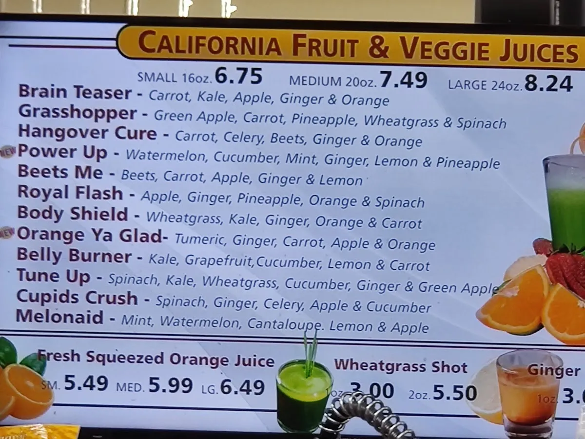 California Fruit Shake-Yogurt photo 2