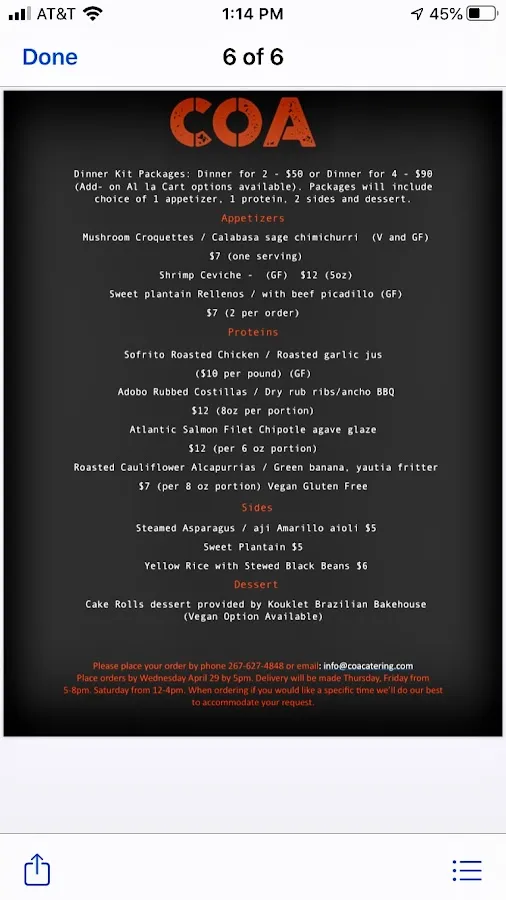 Coa Catering photo 3