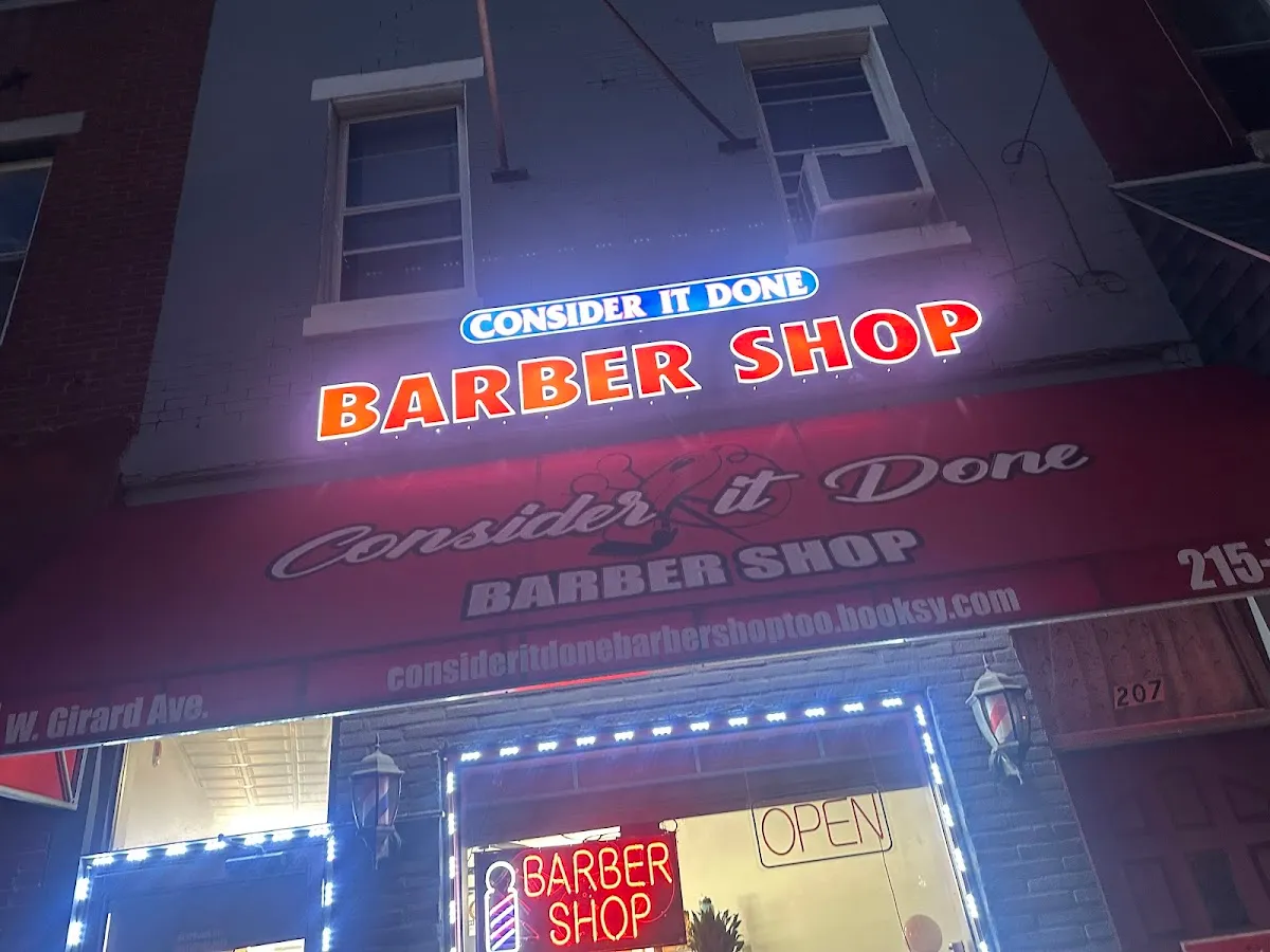 CONSIDER IT DONE BARBERSHOP too photo 2