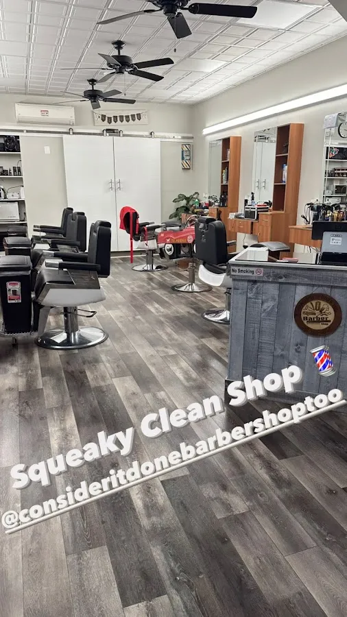 CONSIDER IT DONE BARBERSHOP too photo 4