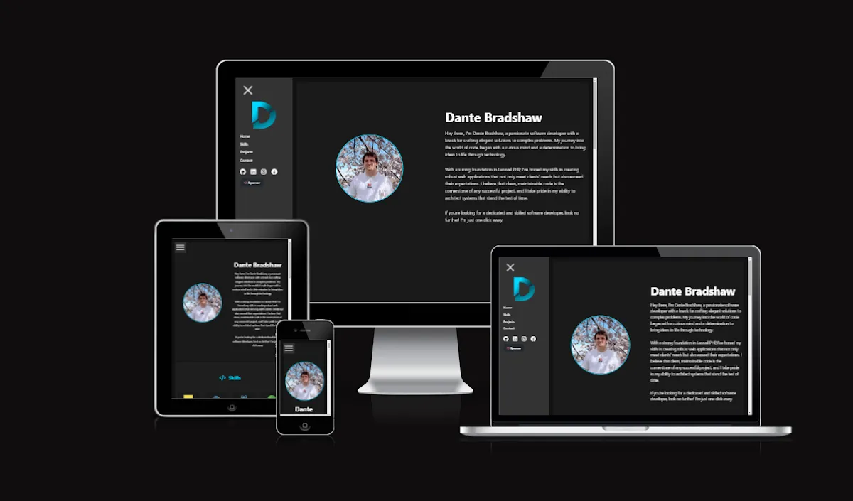 Dante Bradshaw Web Design & Development