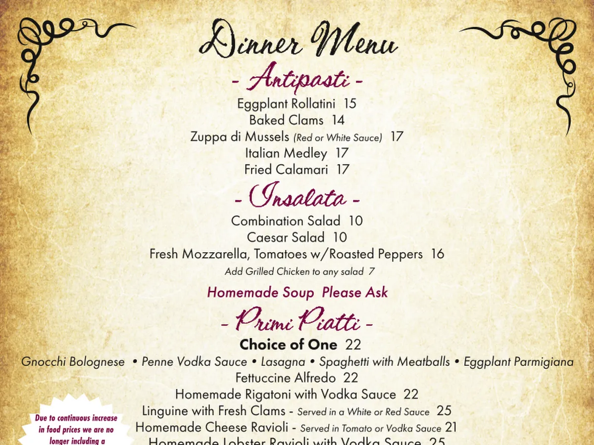 Dante's Italian Restaurant, Private Parties and Catering photo 3