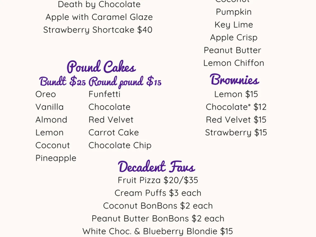 Decadent Desserts photo 3