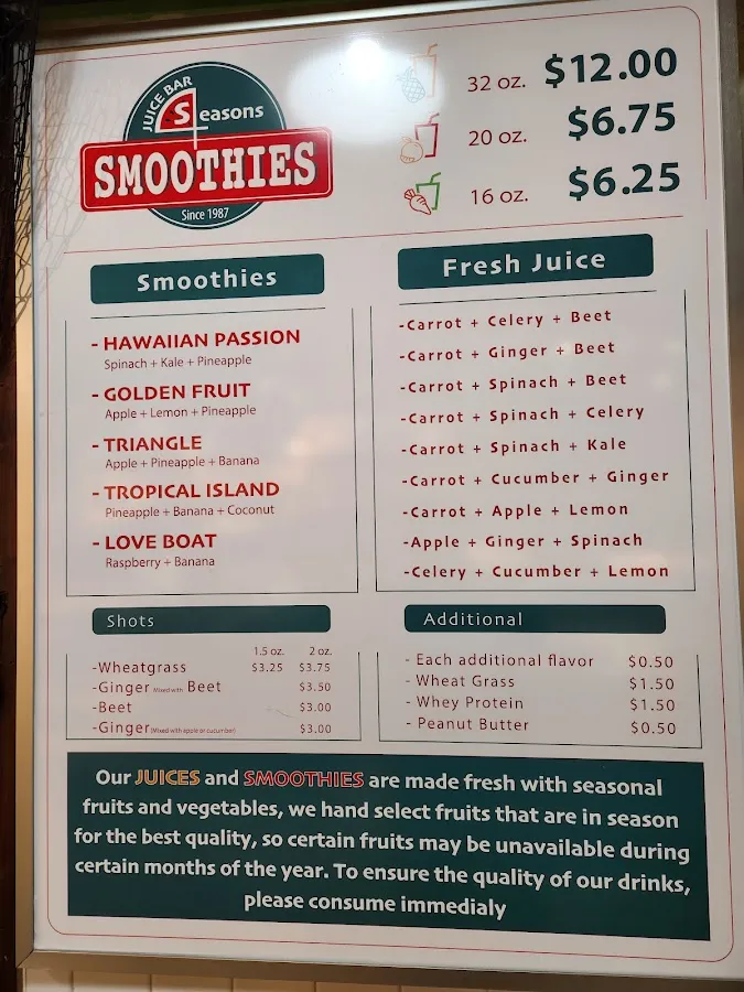 Four Seasons Juice Bar photo 5