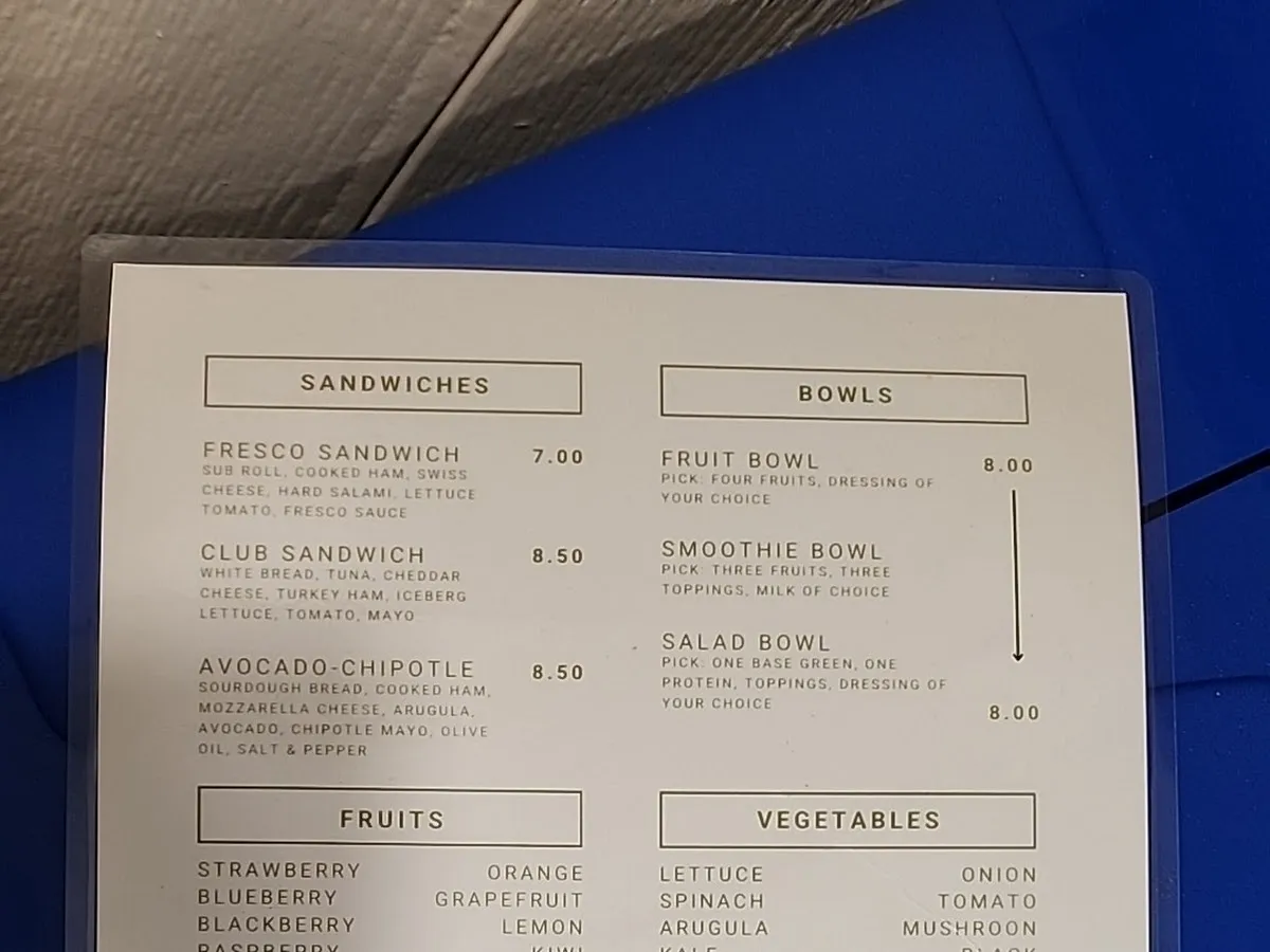 FRESCO Juice Bar & Bites photo 3