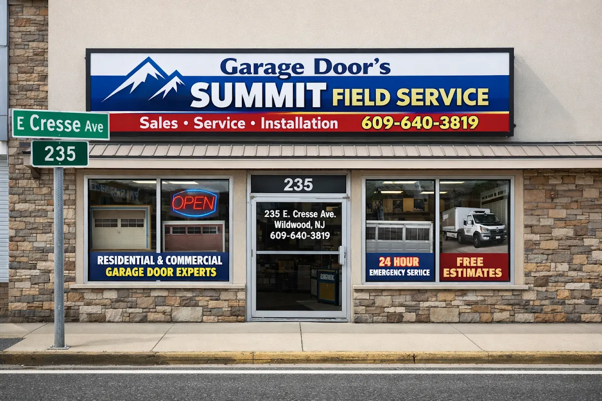 Garage Door's Summit Field Service