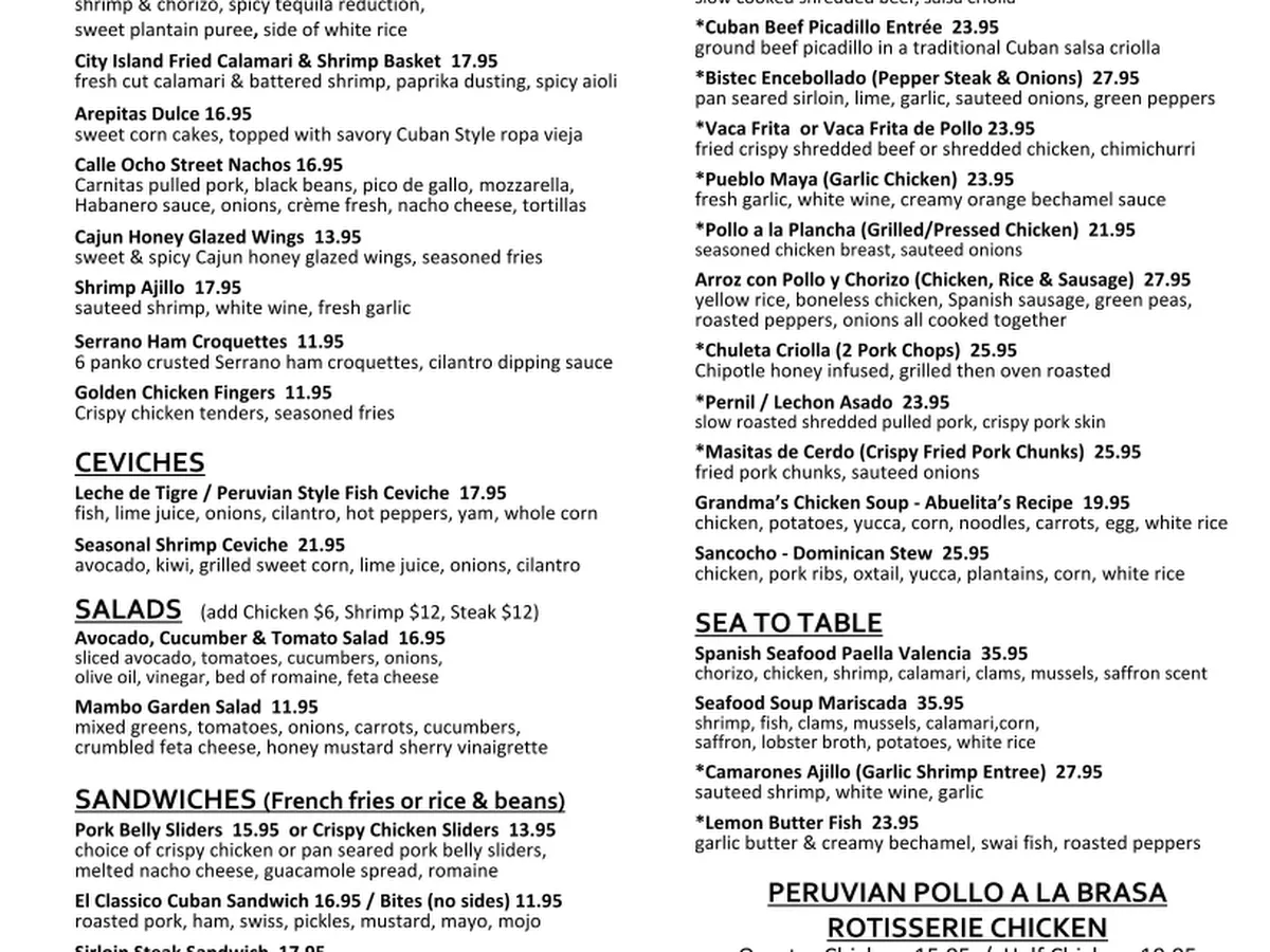 Mambo Latin Kitchen - Cuban Peruvian photo 3