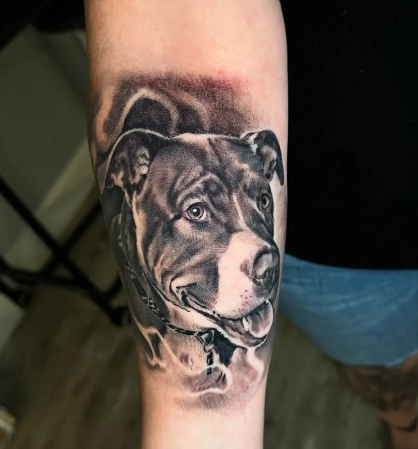 Midnight Rose Tattoo