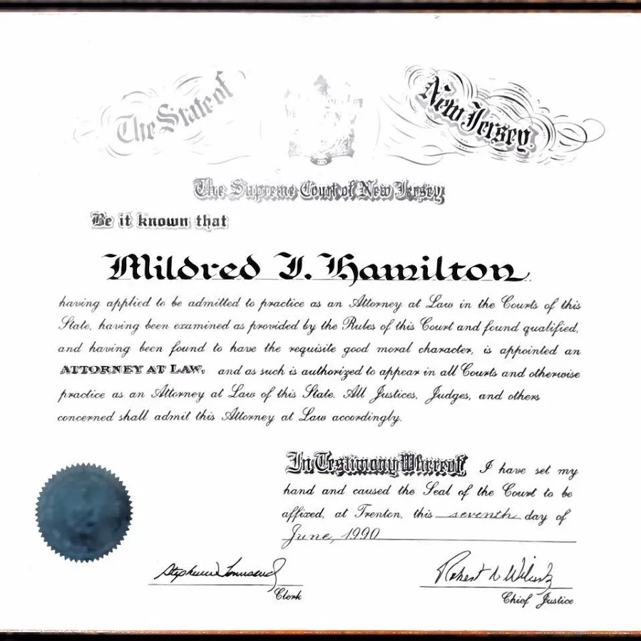 Mildred J. Hamilton, Esquire photo 2