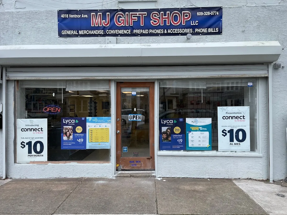 MJ GIFT SHOP LLC,4018 Ventnor ave,Atlantic City,new Jersey-08401