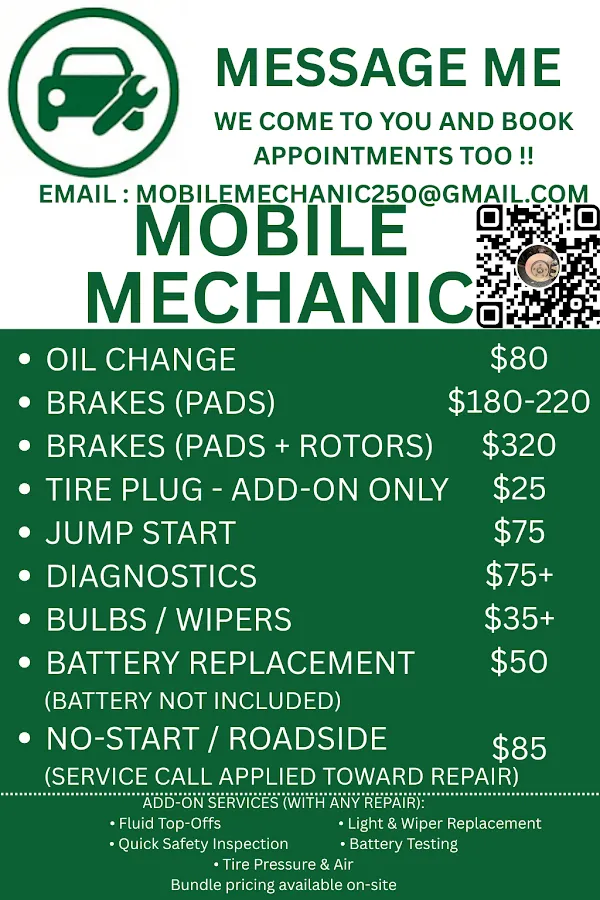 Mobile Mechanic Shop