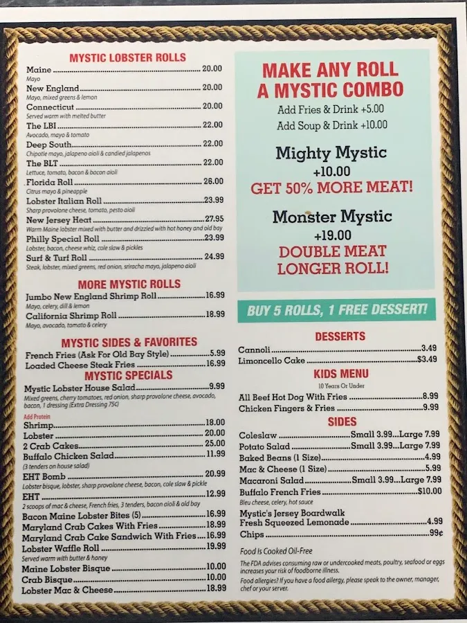 Mystic Lobster Roll Co Egg Harbor Township NJ photo 4