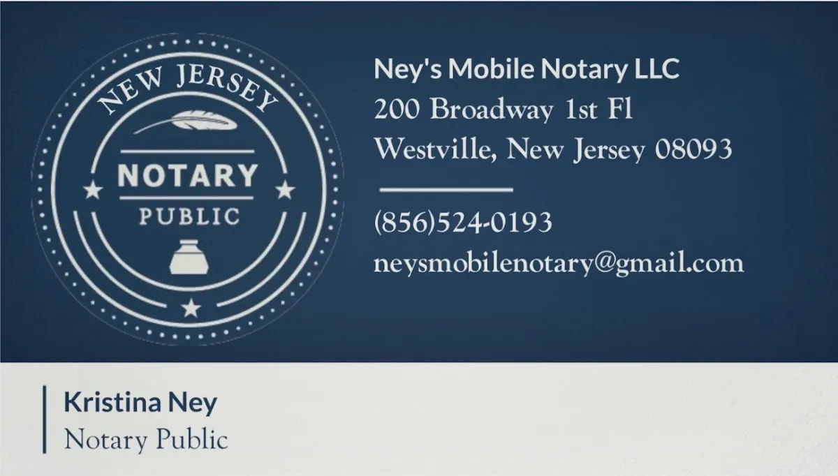 Neys Mobile Notary and E-Notary