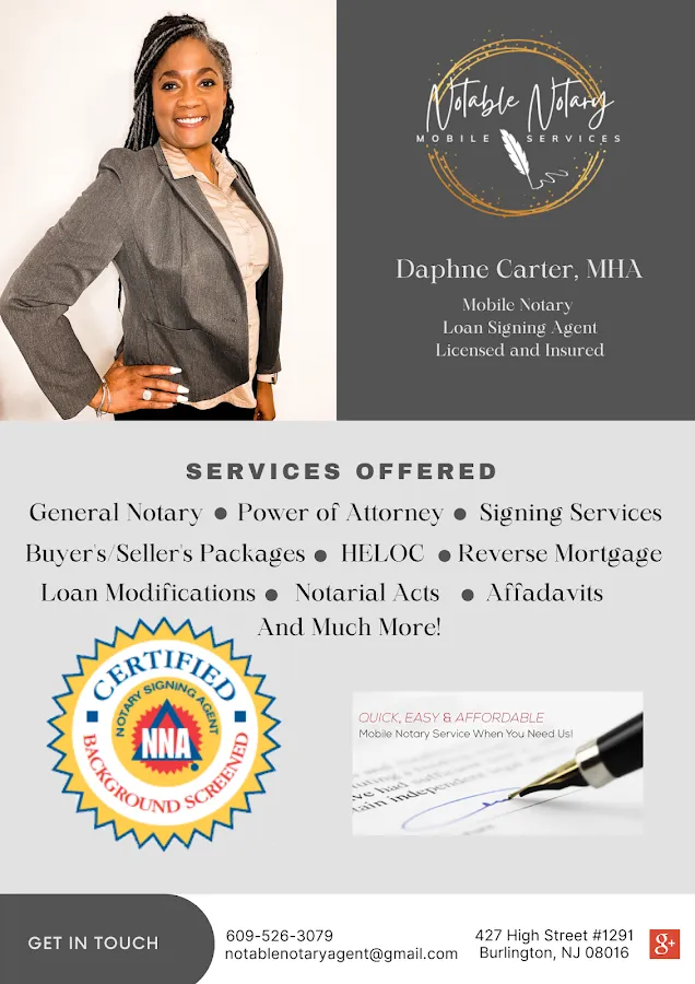 Notable Notary Mobile Services photo 2