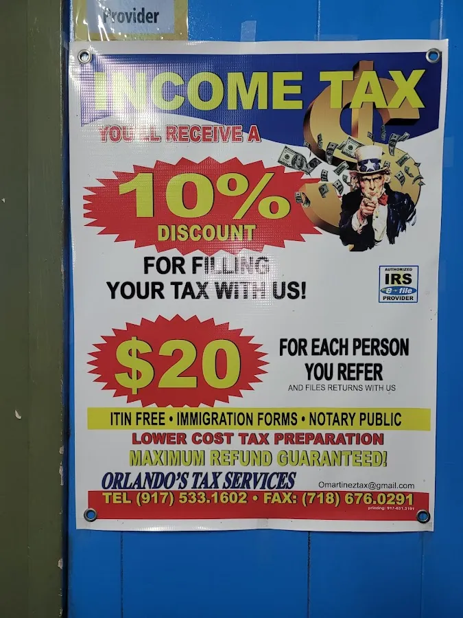 Orlando's tax service